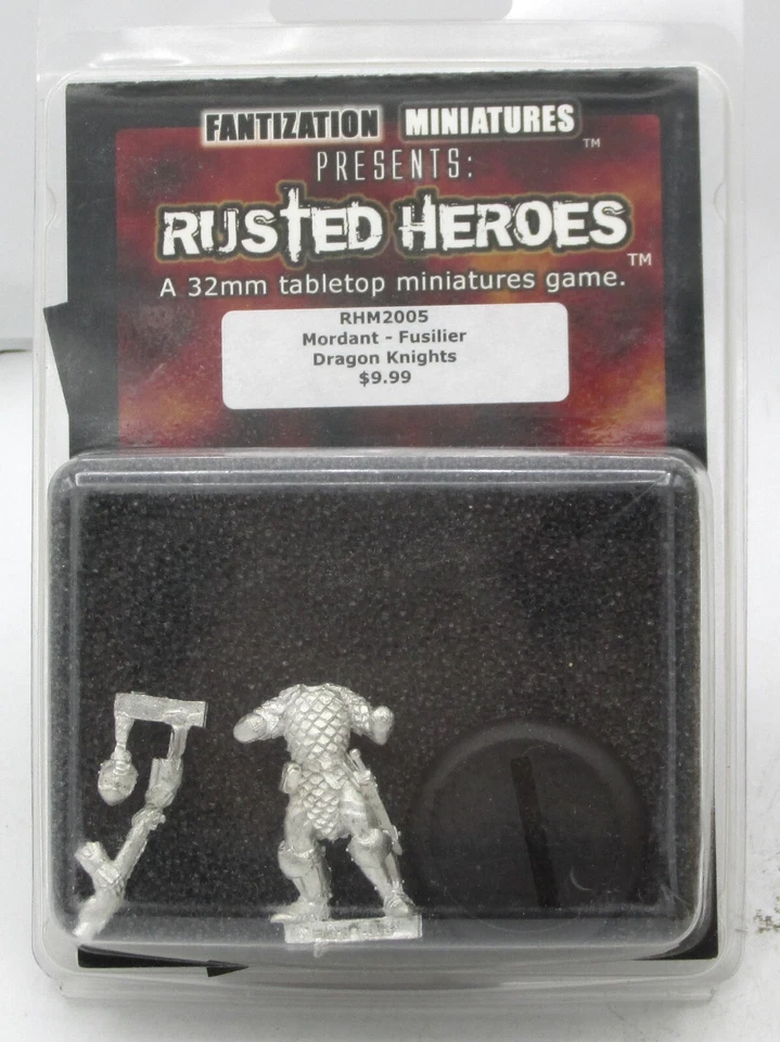 Rusted Heroes RHM2005 Mordant Fusilier (Caballeros Dragón) Pistolero Miniatura Foto 1 de 2