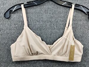 NWT-SKIMS Fits Everybody Crossover Bralette/Color Mica/ Size M/BR-TRI-0235