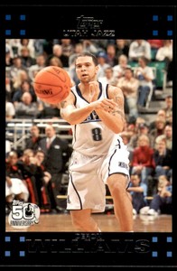 2007-08 Topps Deron Williams Utah Jazz #99