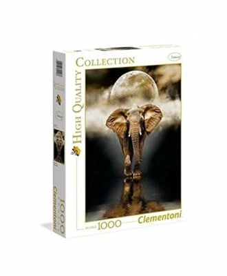 Clementoni High Quality Collection Puzzle Der Elefant 1000 Teile Elephant Puzzel - Bild 1 von 2