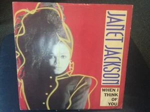 JANET JACKSON WHEN I THINK OF YOU 12” SINGLE IN NM/VG+ CONDITION - Picture 1 of 1