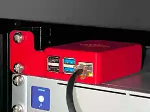Raspberry Pi Rack Mount Case - Raspberry Pi 4 - Afbeelding 1 van 3