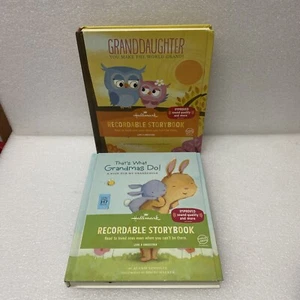 Granddaughter, You Make the World Grand Katherine Stano Hallmark Recordable Book - Picture 1 of 18