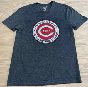 Cincy Shirts Cincinnati Tigers Negro League Baseball Shirt Adult Small - Medium - Picture 1 of 12