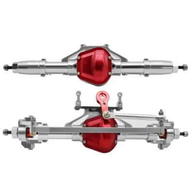 CNC Aluminum Alloy Front & Rear Axle for 1/10 RC Crawler Car Axial SCX10 Upgrade - Image 1 of 4