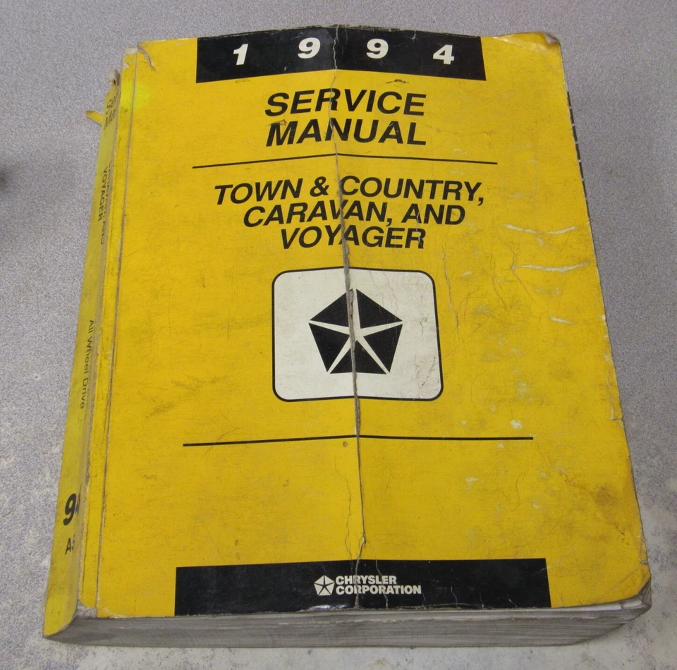 1994 Dodge Caravan Town Country Voyager Service Repair Manual  - Image 1 of 1