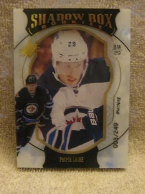 2016-17 SPx Shadow Box Rookies /249 Patrik Laine #74 Rookie RC Winnipeg Jets - Image 1 of 3