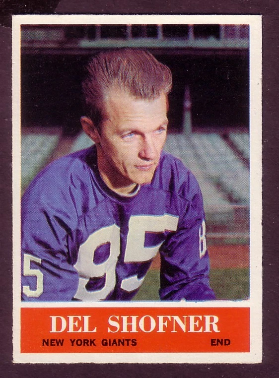 1964 PHILADELPHIA DEL SHOFNER CARD NO:123 DS24 NEAR MINT CONDITION - Image 1 of 1