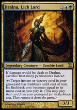 MTG magic cards 1x x1 Light Play, English Dralnu, Lich Lord Time Spiral