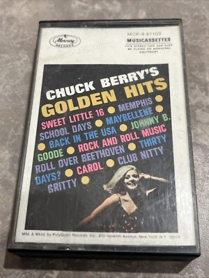 Chuck Berry's Golden Hits Cassette Mercury MCR-4-61103  ***TESTED*** - Image 1 of 4