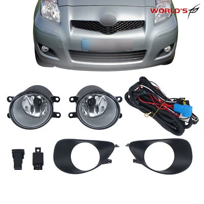 For Toyota Yaris 2 Door Hatchback 2006 2007 2008 Front Bumper Fog Lights Lamp - image 1 of 4