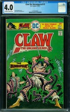 Claw the Unconquered #3 (DC, 9-10/75) CGC 4.0 VG