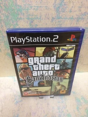 Grand Theft Auto San Andreas Ps2 - Mint - Sealed - Complete - New Case - Image 1 of 4