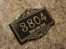 12"Personalized Haunted Mansion Themed Address Plaque w/ Welcome Foolish Mortals