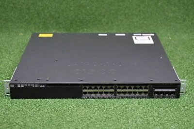 Cisco WS-C3650-24PD-L Catalyst LanBase 3650 24 POE+ 2X10G Switch -1 YRWTY - Image 1 of 3