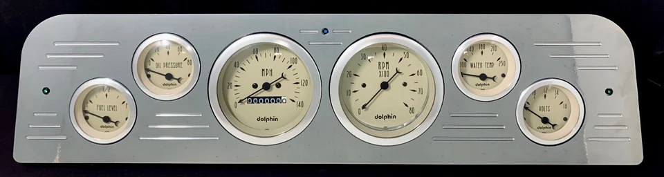 GMC Truck 1966 calibre 6 tablero juego de inserción Billet aluminio PC Foto 1 de 4