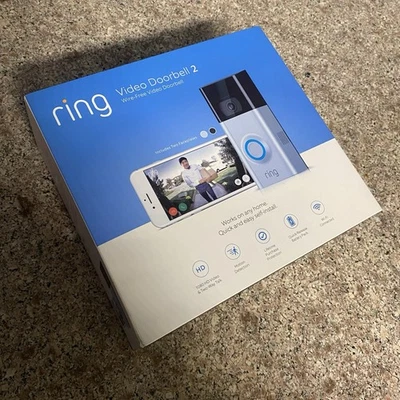 %40 DE DESCUENTO AL POR MENOR! Ring Video Doorbell 2 - Video Timbre sin cables - Nuevo Foto 1 de 4