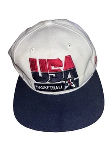 Mitchell & Ness USA Basketball 1992 Dream Team verstellbare Snapback Mütze Kappe weiß - Bild 1 von 5