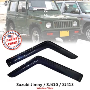Weathershield Window Visor Deflector For Suzuki Samurai SJ410 SJ413 1982-95 - Foto 1 di 6