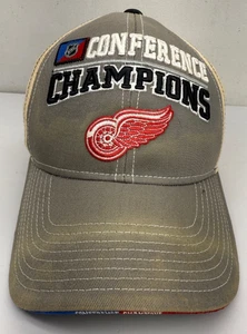 Reebok Detroit Red Wings 2008 Stanley Cup Conference Champions Adjustable Hat - Picture 1 of 12