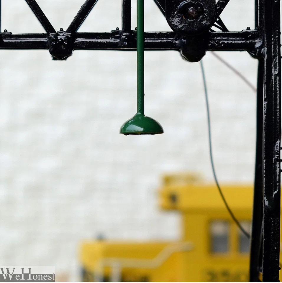 15 x OO / HO scale LED street ceiling light model railroad hanging lamp post R50 - Image 1 of 2