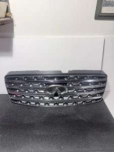 2003-2005 Infiniti FX35 FX45 Front Upper Grille chrome w/emblem genuine Oem nice - Picture 1 of 12