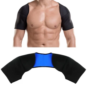 Double Shoulder Support Brace, Shoulder Wrap Protector Shoulder Strap Brace-B... - Picture 1 of 12
