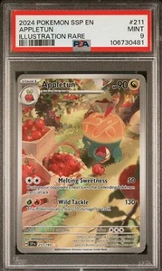 Appletun 211/191 Sv08: Surging Sparks Holo PSA 9 - Picture 1 of 3