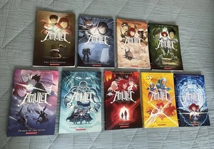 Amulet Comic Book Graphic Novel Complete Volumes 1,2,3,4,5,6,7,8,9 Kazu Kibuishi - Picture 1 of 1