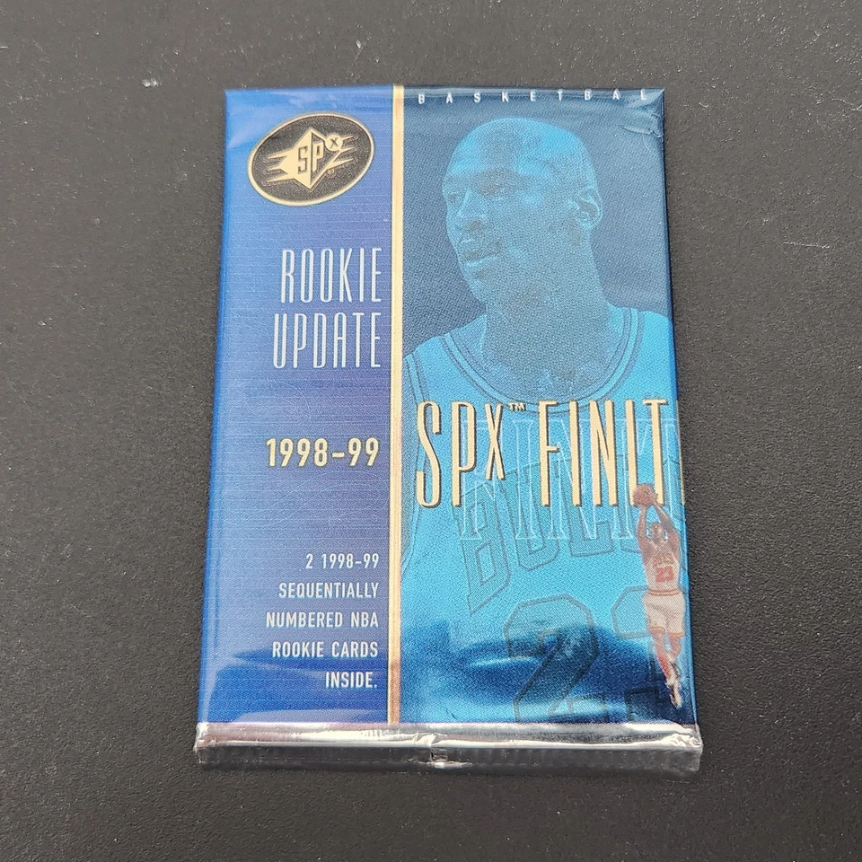 1998-99 Spx Finite Basketball Wax Pack - Image 1 of 2