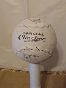 Official Clincher No. F16 16 " Steam Welded Kapok deBeer & Son Softball - Picture 1 of 6