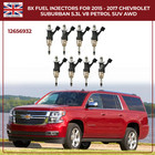 8 Pcs Fuel Injectors For 2015 - 2017 Chevrolet Suburban 5.3L V8 Petrol SUV AWD