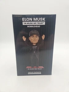 Elon Musk DARK MAGA Bobblehead Make America Great Again DOGE - Picture 1 of 6