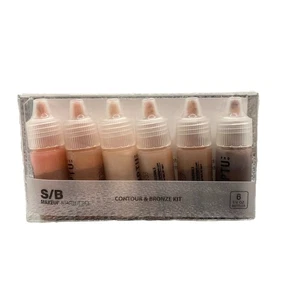 TEMPTU S/B Silicone-Based Contour & Bronze Starter Kit 6 Piece Set Sculpt Define - Picture 1 of 2
