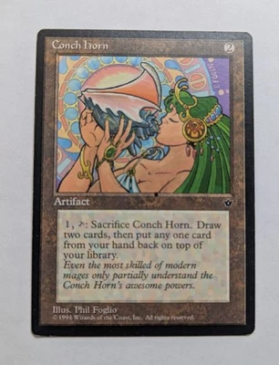 Conch Horn Fallen Empires MTG Magic Gathering - Image 1 of 2