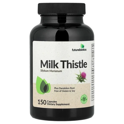 Milk Thistle, 150 cápsulas (1.000 mg por cápsula) - Imagem 1 de 2