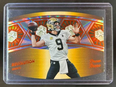 2025 Panini Revolution Drew Brees Ring Bearers Sunburst #17/18 Saints Foto 1 de 2
