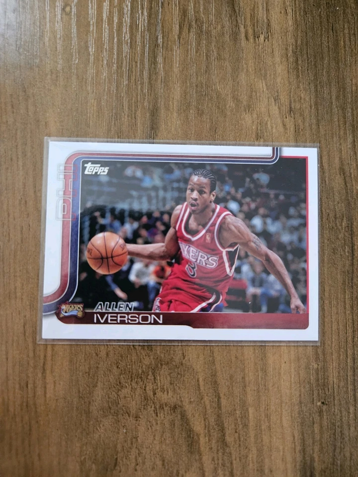 2025-26 Topps Basketball- Allen Iverson [Legend] [Base] 76ers #253 - Image 1 of 2