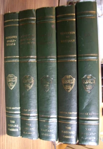 Lot of 5 The Harvard Classics Deluxe Edition 1938 Hardcover Books (lot 4) - Bild 1 von 8