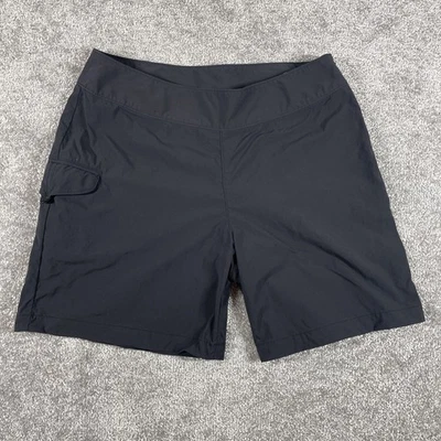 Pantalones Cortos Patagonia Para Mujer 12 Nylon Ripstop Senderismo Bolsillo Exterior Negros Foto 1 de 4