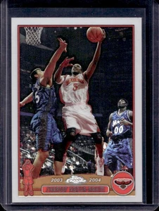 2003-04 Topps Chrome Shareef Abdur-Rahim Refractor #82 Hawks - Picture 1 of 2
