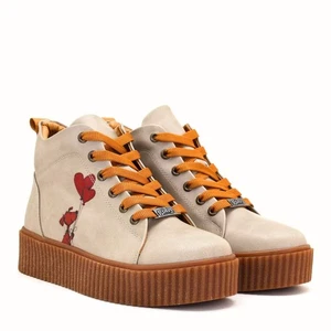 Colorful Printed Boots / Patterned Women's Sports Boots / Birthday Gift - Picture 1 of 8