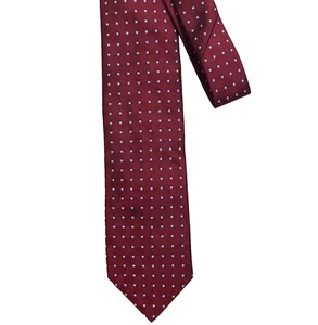 Brooks Brothers Silk Tie Red Square Box AOP Made in USA New York Necktie NWT - Picture 1 of 9