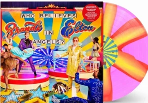 ELTON JOHN BRANDI CARLILE - Who Believes In Angels? - Pink Spiral Vinyl / S - Foto 1 di 4