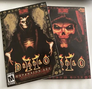 Diablo II & Lord Of Destruction Expansion Set Instruction Manuals ONLY NO GAMES - Picture 1 of 7