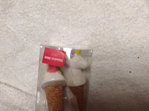 NEW Magical Unicorn & Rainbow Bottle/ Wine Stopper Cork ---FREE SHIPPING - Picture 1 of 3