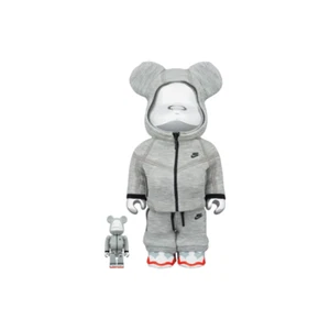Be@rbrick Bearbrick x Nike Tech Fleece N98 100% 400% Set - Picture 1 of 9
