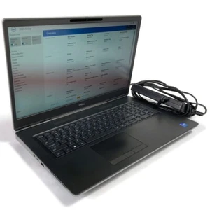 Dell Precision 7760 17.3" Workstation Core i7-11850H 2.5GHz 64GB 512GB NVMe SSD - Picture 1 of 11