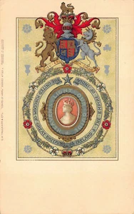 "Coats of Arms" Series #53 United Kingdom Multi-Colour Postcard - Picture 1 of 2
