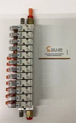 Colector de 12 válvulas SMC SYJ514-SLOZ 24 VCC Foto 1 de 4